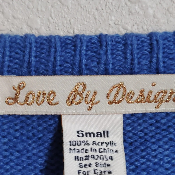 Santa’s Stuck Down The Chimney Tonight Ugly Christmas Sweater Size Small - Picture 3 of 3